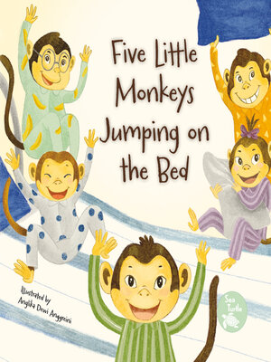 cover image of Five Little Monkeys Jumping on the Bed